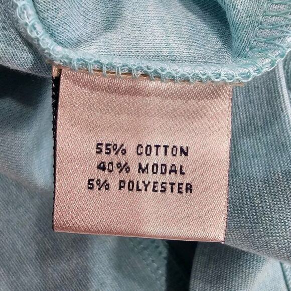 Peter Millar SZ XXL Crown Comfort 1/4 Zip Sweater Teal Golf Performance MS23K49 - Picture 9 of 12